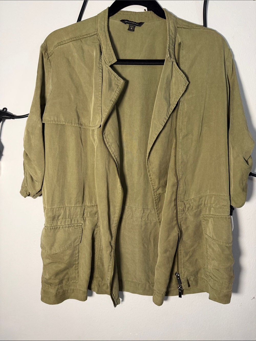 Banana Republic Olive Utility Jacket for Women